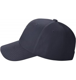 Martini Glass Hat Curved Brim Baseball Cap Adjustable Polo Style Dad Hat Black Navy Blue $10.55 Baseball Caps