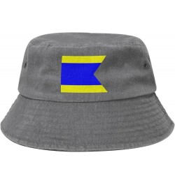 Flag of Us Occupied Ryukyu Islands Bucket Hat for Men Women Outdoor Washed Cotton Sun Hats Travel Beach Hat Gray $13.39 Bucke...