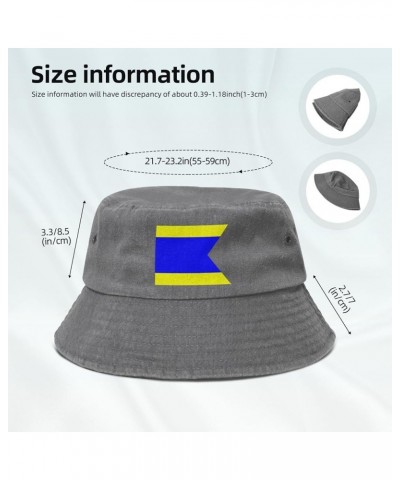 Flag of Us Occupied Ryukyu Islands Bucket Hat for Men Women Outdoor Washed Cotton Sun Hats Travel Beach Hat Gray $13.39 Bucke...