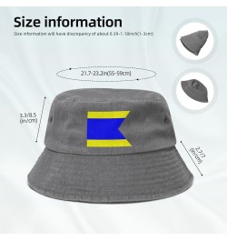 Flag of Us Occupied Ryukyu Islands Bucket Hat for Men Women Outdoor Washed Cotton Sun Hats Travel Beach Hat Gray $13.39 Bucke...