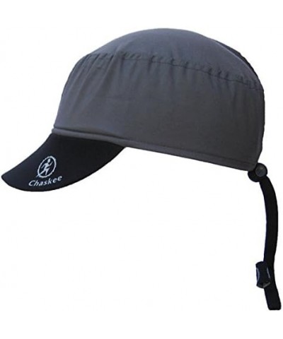 Euro Reversible Solid Microfiber Cap Dark Grey $17.10 Visors