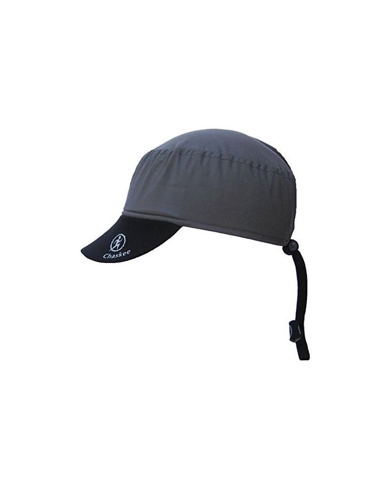 Euro Reversible Solid Microfiber Cap Dark Grey $17.10 Visors