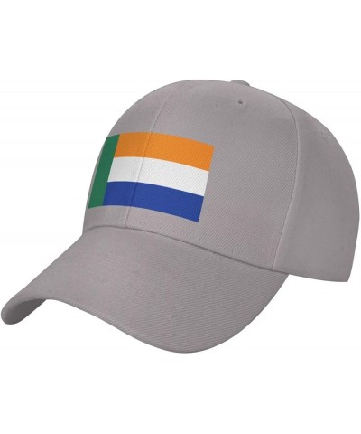 Afrikaner Vryheidsvlag Baseball Cap for Men Women Hat Adjustable Truck Driver Baseball Caps Dad Hats Gray $9.84 Baseball Caps