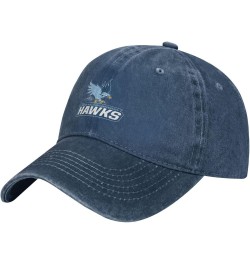 Roger Williams University Logo Adult Adjustable Classic Washed Casquette Cap Hat Baseball Cap for Man Woman Navy Blue $10.93 ...