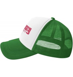 Wittenberg University Logo Trucker Hats for Both Men and Women - Mesh Baseball Snapback Hats Green $12.53 Baseball Caps