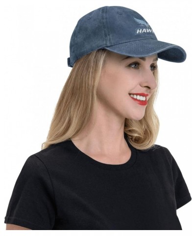 Roger Williams University Logo Adult Adjustable Classic Washed Casquette Cap Hat Baseball Cap for Man Woman Navy Blue $10.93 ...