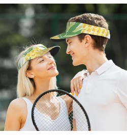 2024 Sun Sports Visor Men Women,Adjustable Empty Top Hat Multicolor_24 $19.25 Visors