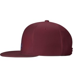 Halloween Cute Boy Baseball Cap for Men Women Snapback Hat Trucker Flat Bill Caps Sun Hat Dark Red $11.48 Baseball Caps