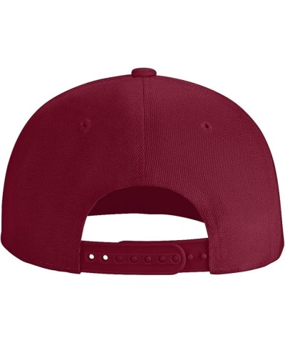 Halloween Cute Boy Baseball Cap for Men Women Snapback Hat Trucker Flat Bill Caps Sun Hat Dark Red $11.48 Baseball Caps