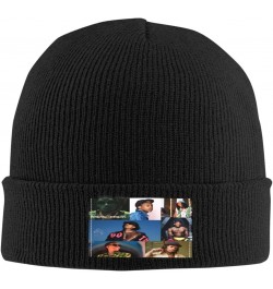 Knit Hats Wiz Rapper Khalifa Beanie Skull Cuffed Knitted Cap Slouchy Warm Acrylic Cap for Men and Women Black $11.19 Skullies...