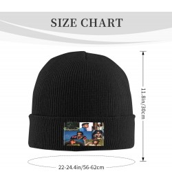 Knit Hats Wiz Rapper Khalifa Beanie Skull Cuffed Knitted Cap Slouchy Warm Acrylic Cap for Men and Women Black $11.19 Skullies...