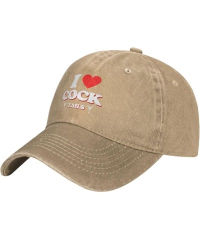 I Heart Love Cocktails Hat Funny Gag Gift for Women Men I Heart Love Cocktails Cap Funny Saying Hat Black Brown $12.89 Baseba...