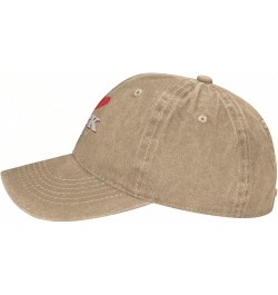 I Heart Love Cocktails Hat Funny Gag Gift for Women Men I Heart Love Cocktails Cap Funny Saying Hat Black Brown $12.89 Baseba...