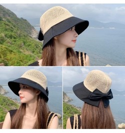 Sun Hats for Women UPF 50+ Women's Lightweight Foldable Packable Sun Protection Hat for Travel, Beach Hat S6-black $12.47 Sun...