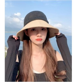 Sun Hats for Women UPF 50+ Women's Lightweight Foldable Packable Sun Protection Hat for Travel, Beach Hat S6-black $12.47 Sun...