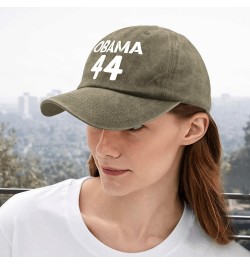 Womens Sun hat Funny 90S Obama 44 Mens hat Sports hat Gifts for Girlfriends Hiking Caps Pigment Khaki $9.45 Sun Hats