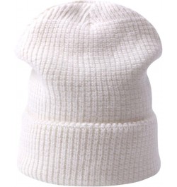 Slouchy Beanie Unisex Autumn Winter Hat Knit Hat Outdoor Casual Skull Beanies Female Skull Cap Warm Beanie Hat Pink F $14.03 ...