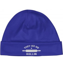 Funny Baking Baker Gifts Blue Beanie Hats Men Women Unisex Cuffed Plain Skull Knit Hat Cap $10.18 Skullies & Beanies