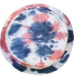 KBETHOS® 100% Cotton Washed Bucket Hat Tiedye Red Navy $11.19 Bucket Hats