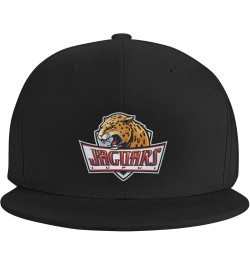 IUPUI Jaguars Hats for Men Flat Bill Fitted Caps Hiphop Rap Adjustable Baseball Trucker Dad Hat Black $8.94 Baseball Caps