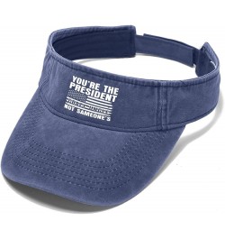 You're The President Crazy Uncle not sameone's Cap Sun Visor for Adult Sun Visor Stylish Navy $8.81 Visors