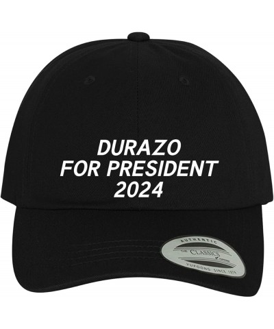 Durazo for President 2024 - Comfortable Dad Hat Baseball Cap Black $18.65 Baseball Caps