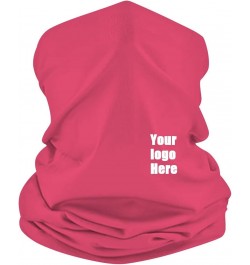 Neck Gaiter Neck Cover Scarves Face Scarf Mask Breathable Face Cover for Windproof UV Dust Protection Pink Flambe $8.11 Balac...