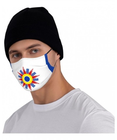 Chaldean People Flag Mask Protect Respiratory System Breathe with Peace of Mind Black $12.34 Balaclavas