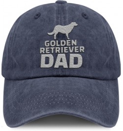 Cowboy Embroidery Ball hat for Friends Golden Retriever dad Unisex Fashion Cotton Embroidered Hats Navy $14.29 Cowboy Hats