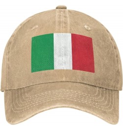 Black Italy Flag Prints Adult Classic Denim hat : Comfortable, Light Unisex Suitable for Outdoor Sports Activity Natural $13....