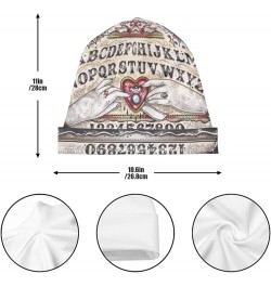 Beanie Hat Rainbow Ouija Board All Seeing Eye Wireless Knit Skull Cap Knit Cap Headwear White 6 $13.92 Skullies & Beanies