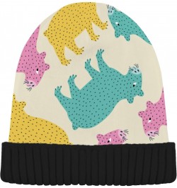 Colorful Capybara Beanie for Unisex, Slouchy Skully Caps One Size Warm Soft for Cold Weather $11.00 Skullies & Beanies