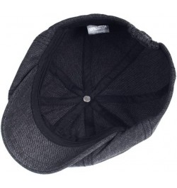 Unisex Solid Cotton Newsboy Caps Four Seasons Octagonal Hat Casual Berets Cap Visor Flat Hat Flat Caps Hat D $119.77 Newsboy ...