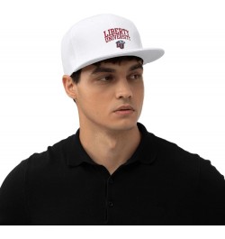 Liberty University Hats for Men Flat Bill Fitted Caps Baseball Trucker Dad Hat White $8.54 Baseball Caps