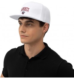 Liberty University Hats for Men Flat Bill Fitted Caps Baseball Trucker Dad Hat White $8.54 Baseball Caps