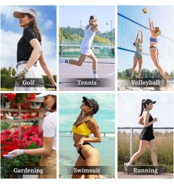 Monkey Running Sun Visor Hats for Women Men Adjustable Sports Sun Hats Golf Cap Natural $9.86 Visors