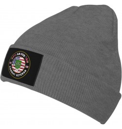 US Army 10th Special Forces Group Afghanistan Combat Veteran Unisex Four Seasons Knitted Hat Winter Warm Hats Hats for Men Wo...