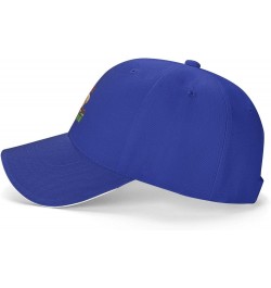 Cute Christmas  Baseball Cap Adjustable Black Trucker Baseball Hat Unisex Blue $8.97 Baseball Caps