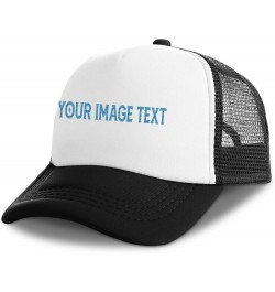 Desgin Grid Cap Design Your Own Text Adjustable Snapback Grid Cap GreenYellow Black $9.97 Baseball Caps