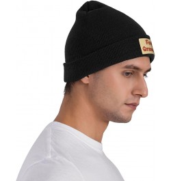 Foxys-Grandpa Knit Hat Men Women Winter Beanie Hat Soft Warm Ski Cap Black $18.58 Skullies & Beanies