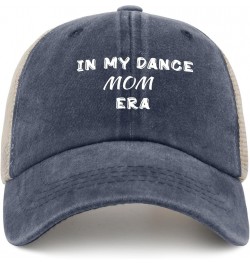 in My Dance Mom Era Hat Mens Funny Hats Mens AllBlack Cycling Cap Vintage Unique Gifts for Engineers Purplish Blue $10.32 Sku...