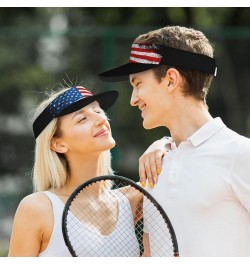 Cute Flag Hat Women Men Adjustable Flag Visor Hat Summer Fashion Sport Sun Cap Beach Flag Hat Usa Flag $12.36 Visors