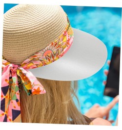 20 Pcs Peaked Cap Visor Viseras De Mujer para Sun Hats for Ladies for Women Unisex Hat Visor Whitex3pcs $13.44 Visors