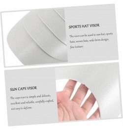 20 Pcs Peaked Cap Visor Viseras De Mujer para Sun Hats for Ladies for Women Unisex Hat Visor Whitex3pcs $13.44 Visors