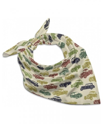 Vintage Car Designs from Fifties Unisex Bandanas Print Hair Kerchief Hair Scarves Headscarf Scarf Headband Handkerchiefs $11....