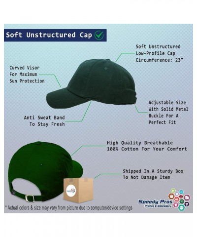 Soft Baseball Cap Make Cf Stand for Cure Found Cotton Dad Hats for Men & Women Forest Green $14.50 Baseball Caps