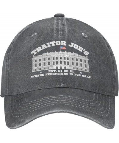 Traitor Joes Where Everything is for Sale Hat F Impeach Joe Biden Sucks Cap Fuck Anti Biden Pro America Hat Men Women Deep He...