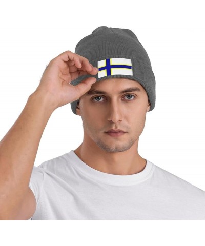 Flag of Bayamon Knit Hat Soft Classic Stretchy Beanie Cap Winter Warm Hats for Women Men Skull Cap Deep Heather $12.09 Skulli...