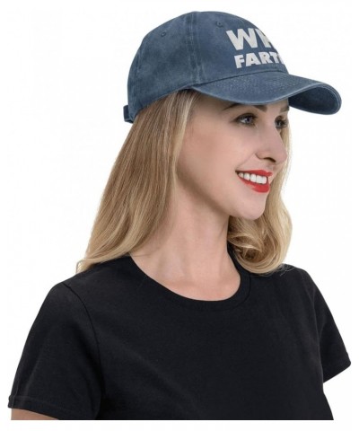 Who Farted Cowboy Hat Outdoor Leisure Adjustable Cowboy Hat Unisex Black Navy Blue $15.54 Baseball Caps