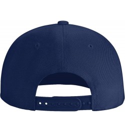 Mass E-Ffect N7 Hats for Men Flat Bill Fitted Caps Hiphop Rap Adjustable Baseball Trucker Dad Hat Navy Blue $12.75 Baseball Caps